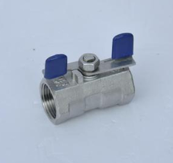 Female Thread Stainless Steel Butterfly Handle 1PC Ball Valve SDM-7108