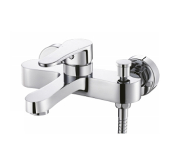 Wall Mounted Chrome Finished Brass Bath Mixer SDM-6509